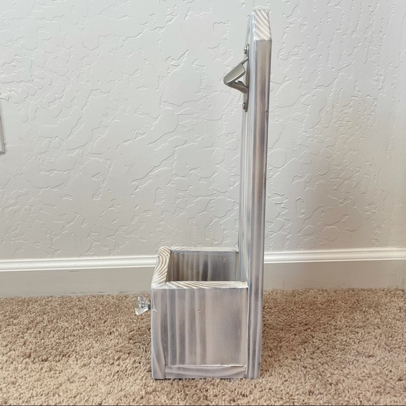 Shabby Chic Handmade Rustic Wooden Mounted Wall Bottle Opener Wall Decor - Picture 4 of 15